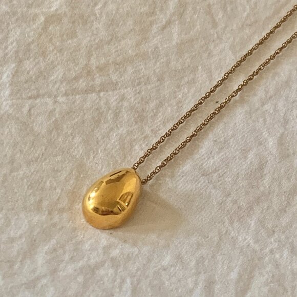 Sophie Buhai Tiny Egg Pendant 18K Gold Vermeil - Picture 6 of 8